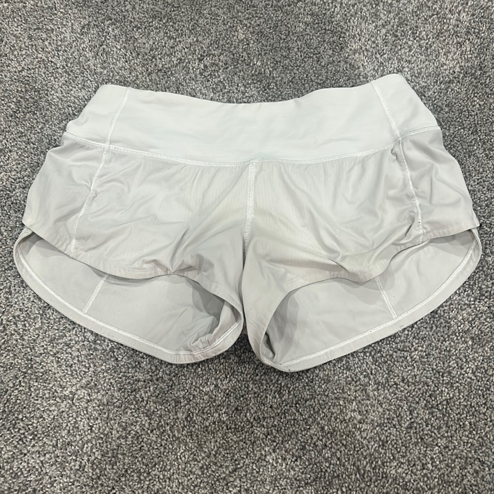 Size 2 white Lululemon speed ups